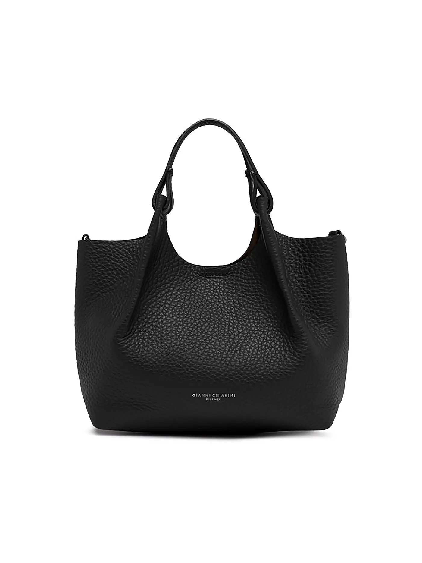 GIANNI CHIARINI | Ledertasche - Hobo Bag DUA | schwarz